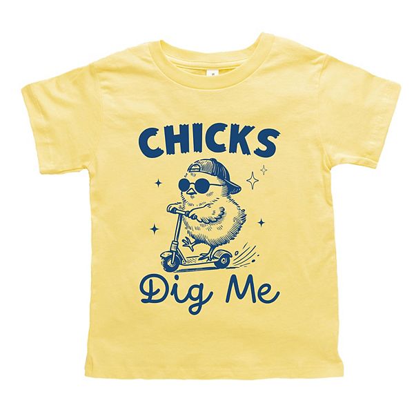 Футболка с принтом Chicks dig me scooter для малышей The Juniper Shop, Yellow
Футболка с принтом Chicks dig me scooter для малышей The Juniper Shop, Yellow