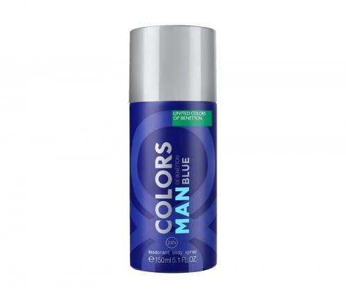 Benetton, Colors De Benetton Man Blue, дезодорант, 150 мл
Benetton, Colors De Benetton Man Blue, дезодорант, 150 мл