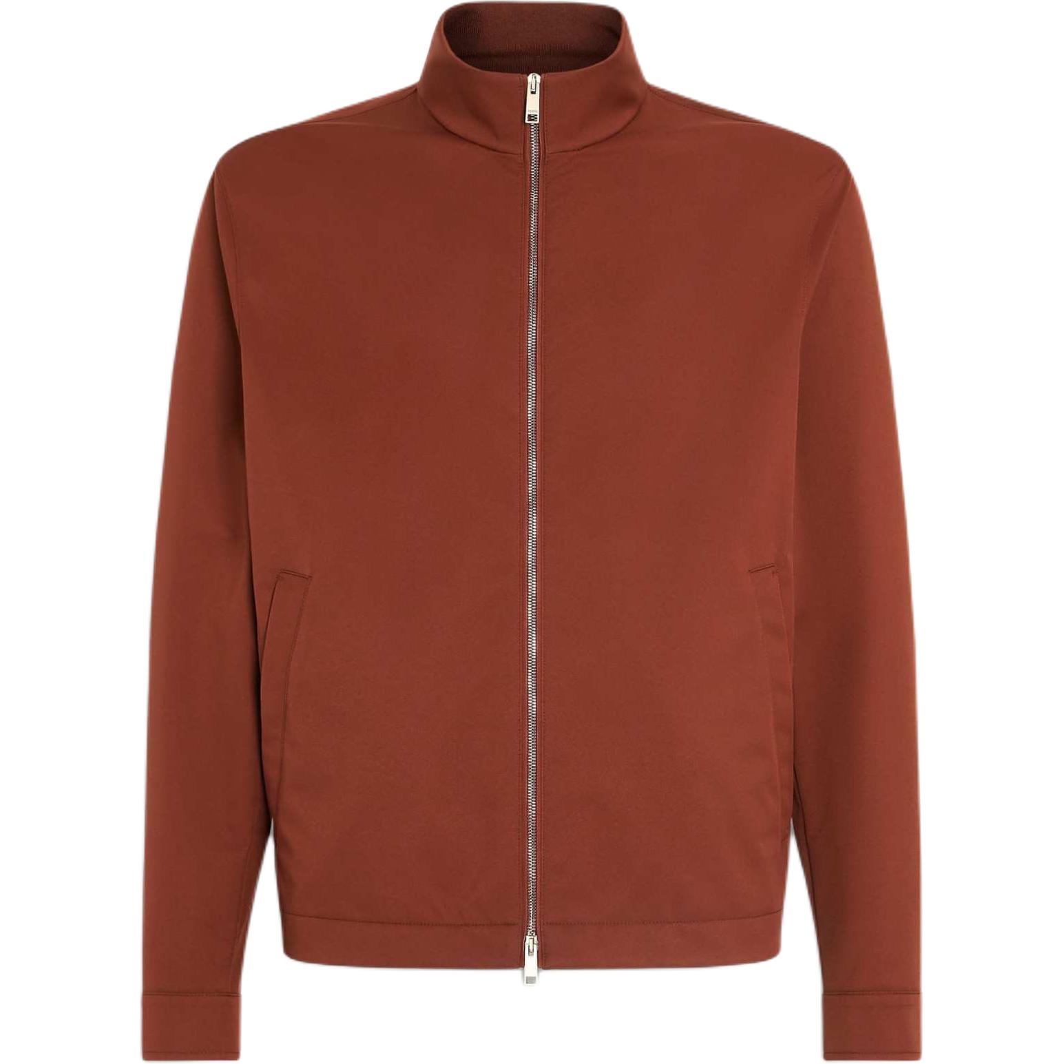 Ermenegildo Zegna Застёгивающаяся на молнию куртка-бомбер Zegna, Brick Red
Ermenegildo Zegna Застёгивающаяся на молнию куртка-бомбер Zegna, Brick Red