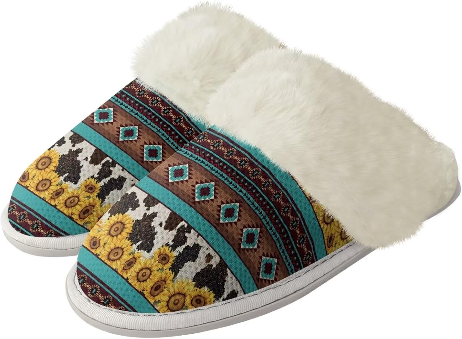 Тапочки Watdotory для женщин и мужчин, удобные, легкие, зимние, теплые домашние тапочки унисекс, с нескользящей плюшевой подошвой, для ванной, отеля и дома, с резиновой подошвой, Aztec Western Sunflower Cow Print
Тапочки Watdotory для женщин и мужчин, удобные, легкие, зимние, теплые домашние тапочки унисекс, с нескользящей плюшевой подошвой, для ванной, отеля и дома, с резиновой подошвой, Aztec Western Sunflower Cow Print