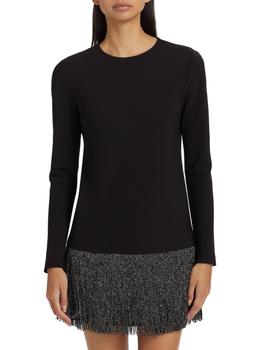 Мини-платье с бахромой от Agatha Tanya Taylor, черный
Мини-платье с бахромой от Agatha Tanya Taylor, черный