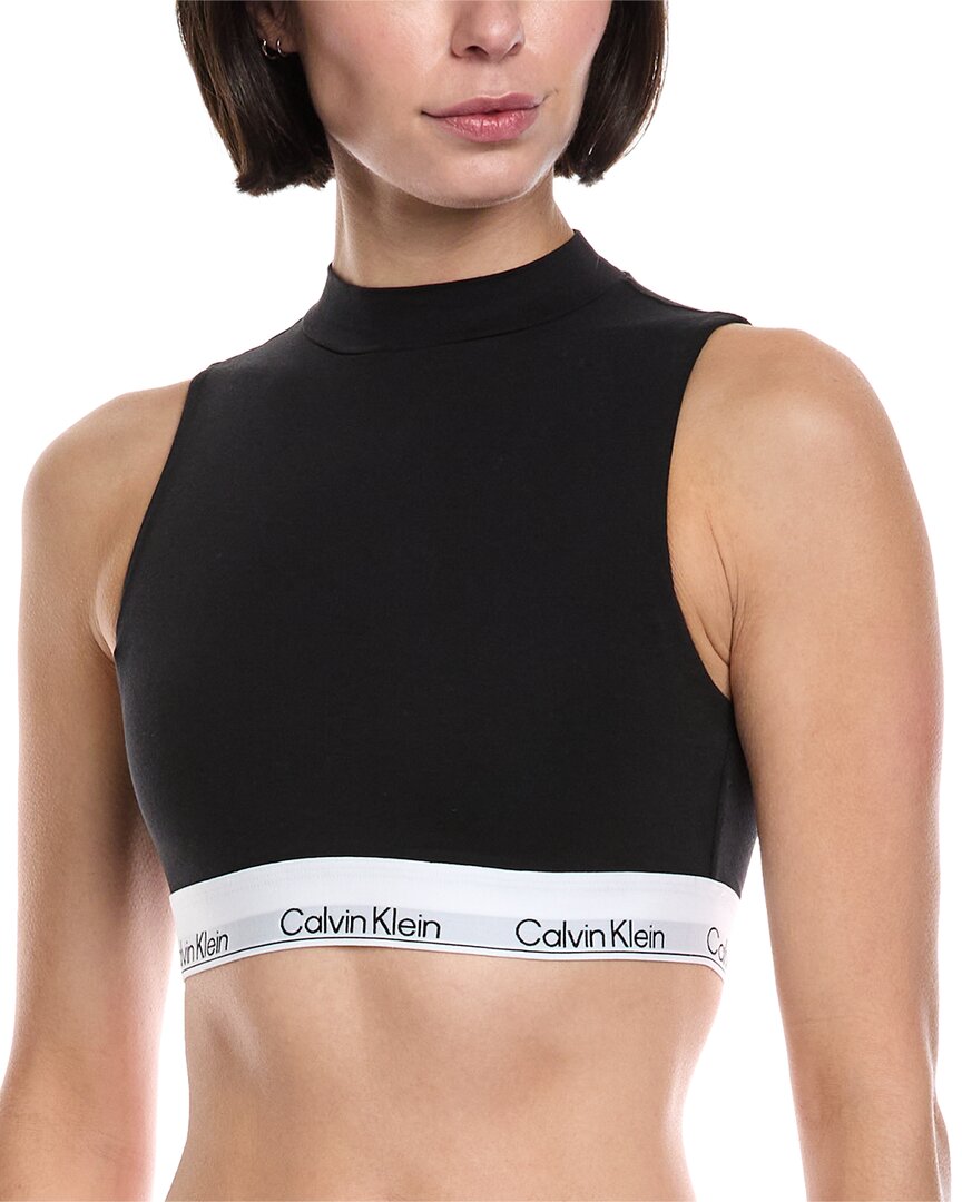 Бюстгальтер с высоким воротником от Calvin Klein с легкой подкладкой, черный
Бюстгальтер с высоким воротником от Calvin Klein с легкой подкладкой, черный