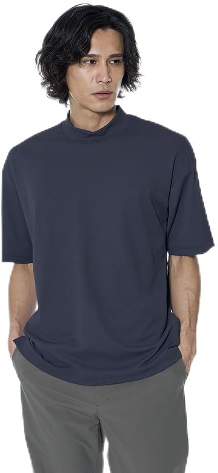 Футболка MIZUNO с коротким рукавом и высоким воротником, предотвращающая появление пятен от пота, непрозрачная, теплозащитная, модель B2MAB136, мужская, черный
Футболка MIZUNO с коротким рукавом и высоким воротником, предотвращающая появление пятен от пота, непрозрачная, теплозащитная, модель B2MAB136, мужская, черный