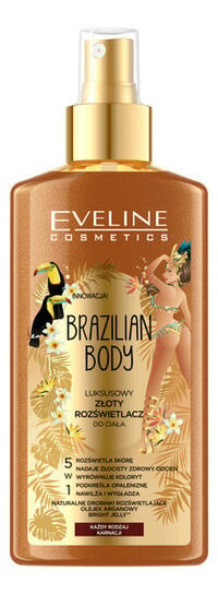 Золотой хайлайтер для тела, 150 мл Eveline Cosmetics, Brazil Body
Золотой хайлайтер для тела, 150 мл Eveline Cosmetics, Brazil Body