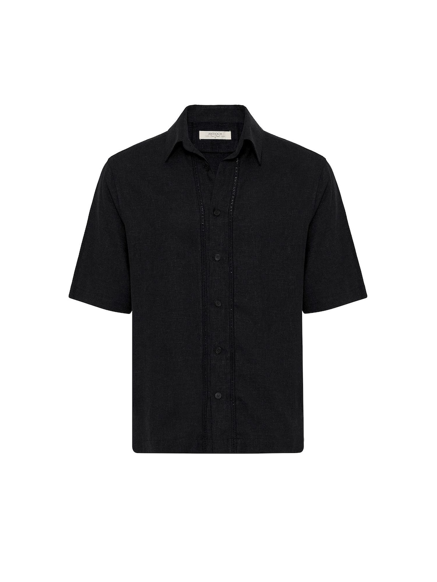 Рубашка на пуговицах Comfort fit Antioch, черный
Рубашка на пуговицах Comfort fit Antioch, черный