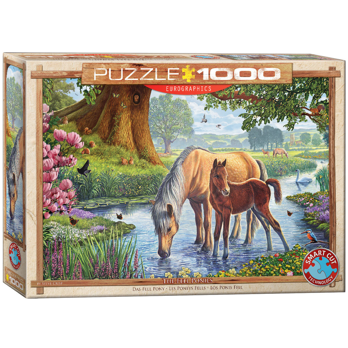 Пазл Eurographics The Fell Ponies By Steve Crisp, 1000 шт.
Пазл Eurographics The Fell Ponies By Steve Crisp, 1000 шт.