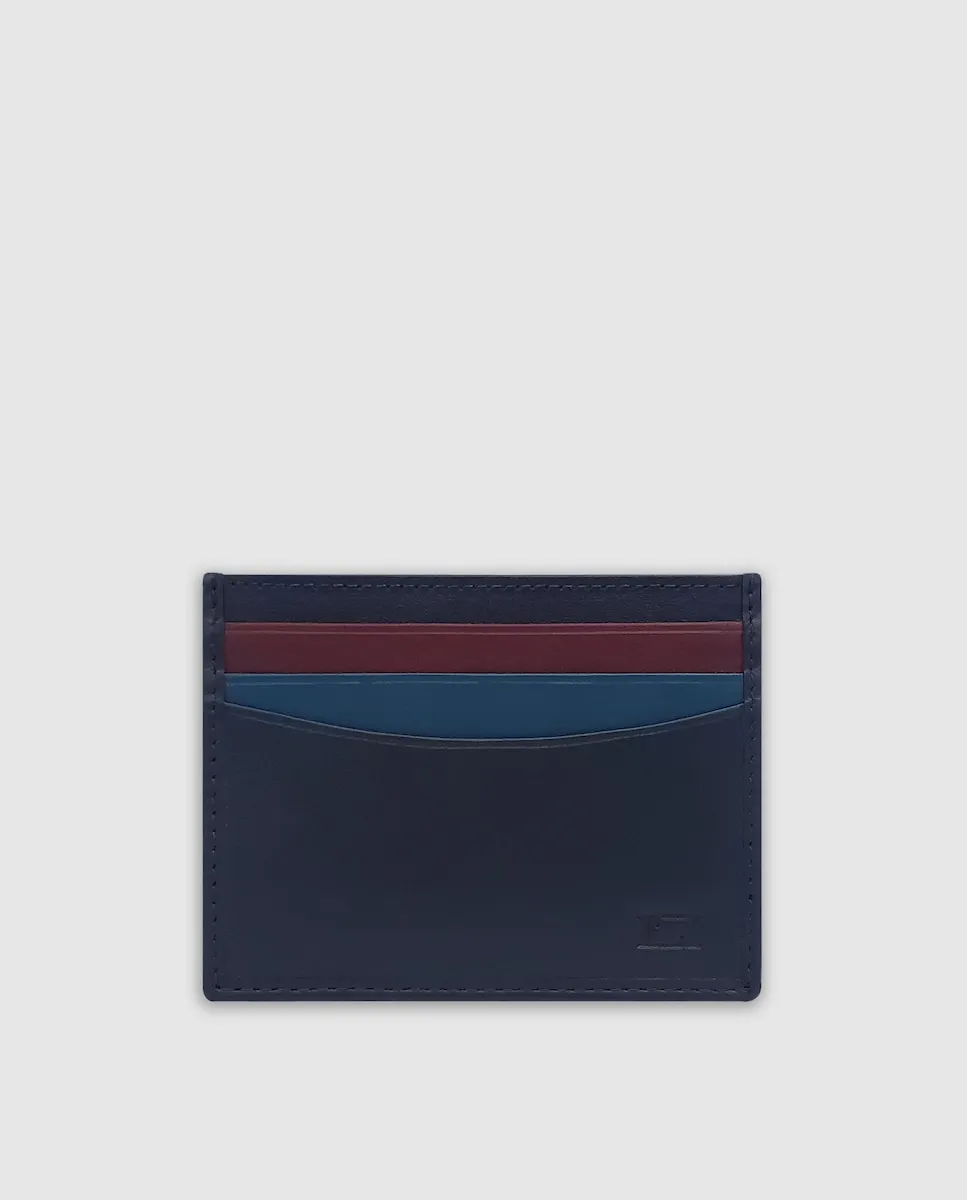 Мужской кошелёк из кожи наппа Leyva, темно-синий
Мужской кошелёк из кожи наппа Leyva, темно-синий