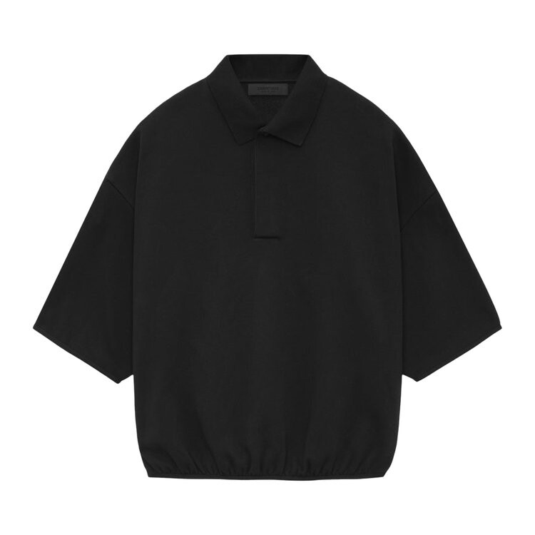Поло Fear Of God Essentials Fear of God Essentials 3/4 Sleeve Polo, черный 
Поло Fear Of God Essentials Fear of God Essentials 3/4 Sleeve Polo, черный