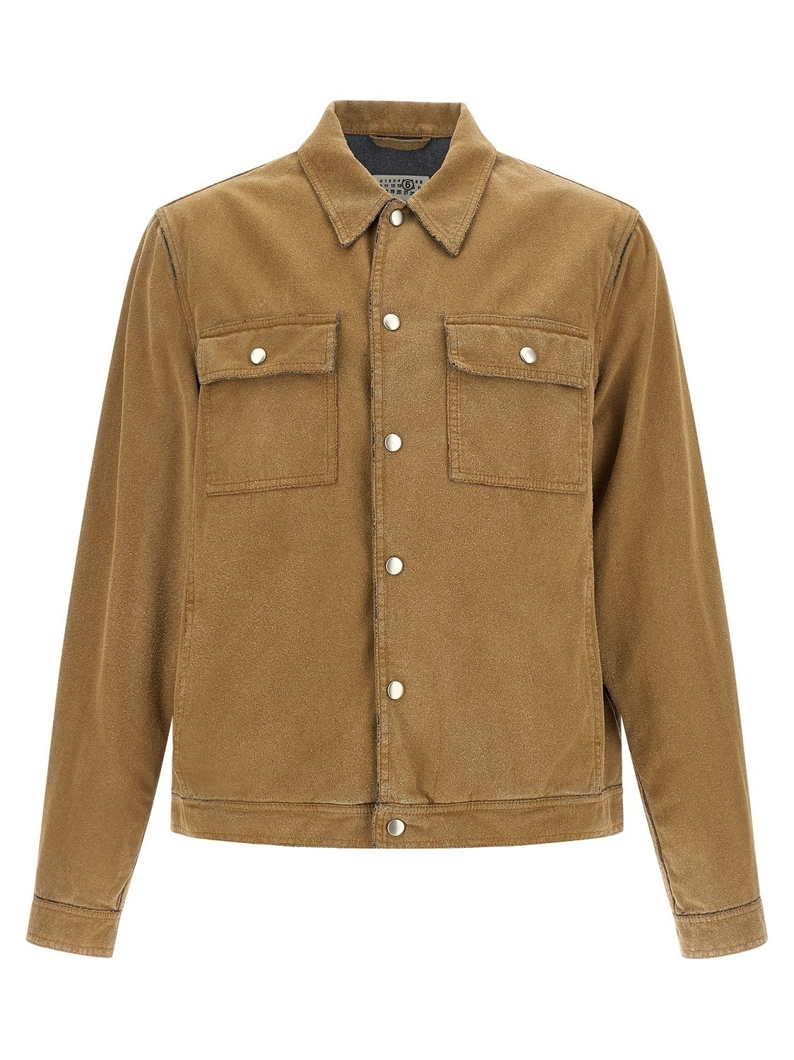 Куртка "тракер" MM6 Maison Margiela, бежевый
Куртка "тракер" MM6 Maison Margiela, бежевый