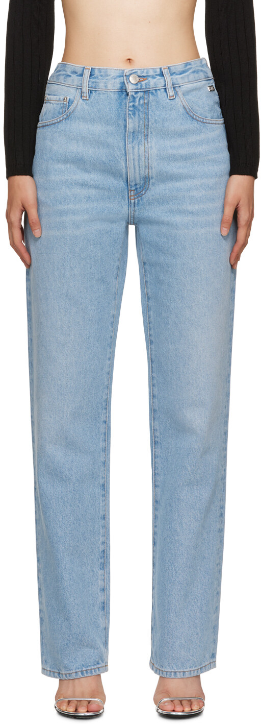 Синие джинсы-чокер Новый свет GCDS
Синие джинсы-чокер Новый свет GCDS