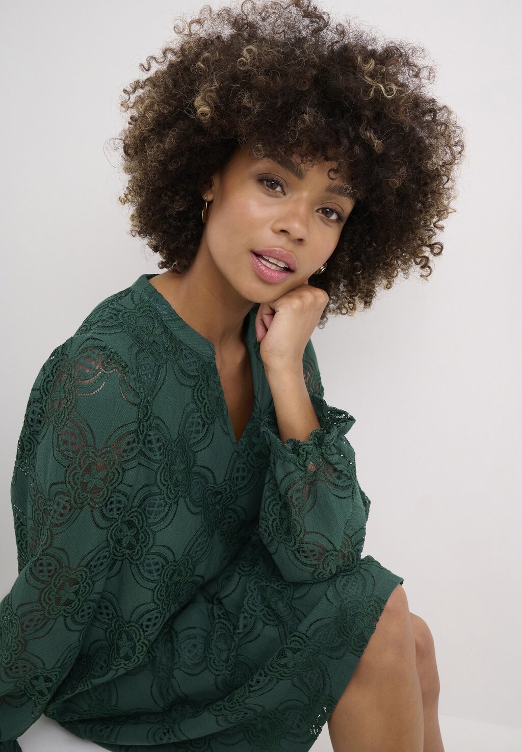 Повседневное платье CUOLU Culture, темно-зеленый
Повседневное платье CUOLU Culture, темно-зеленый