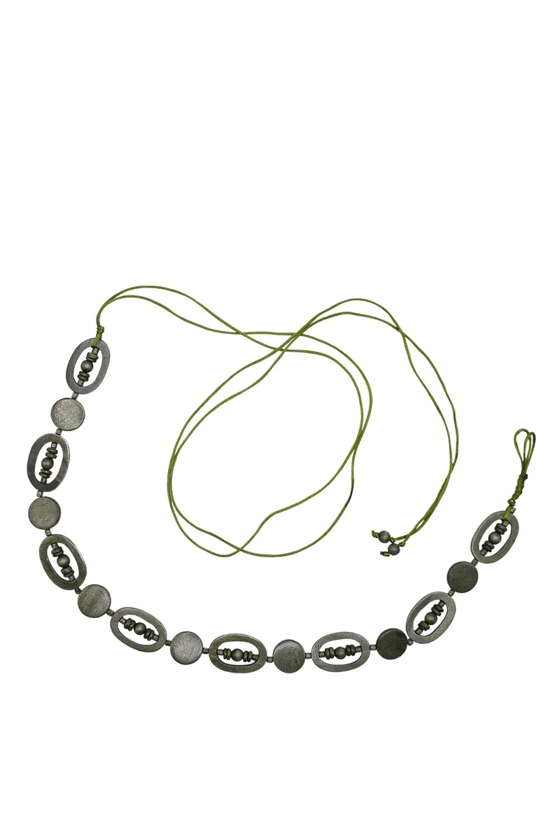 COLLEZIONE ALESSANDRO Поясной ремень "Дровочист", деревянный ремень для связывания, хаки
COLLEZIONE ALESSANDRO Поясной ремень "Дровочист", деревянный ремень для связывания, хаки