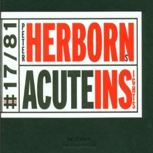 CD диск Herborn, Peter: Peter Herborn's Acute Insights
CD диск Herborn, Peter: Peter Herborn's Acute Insights