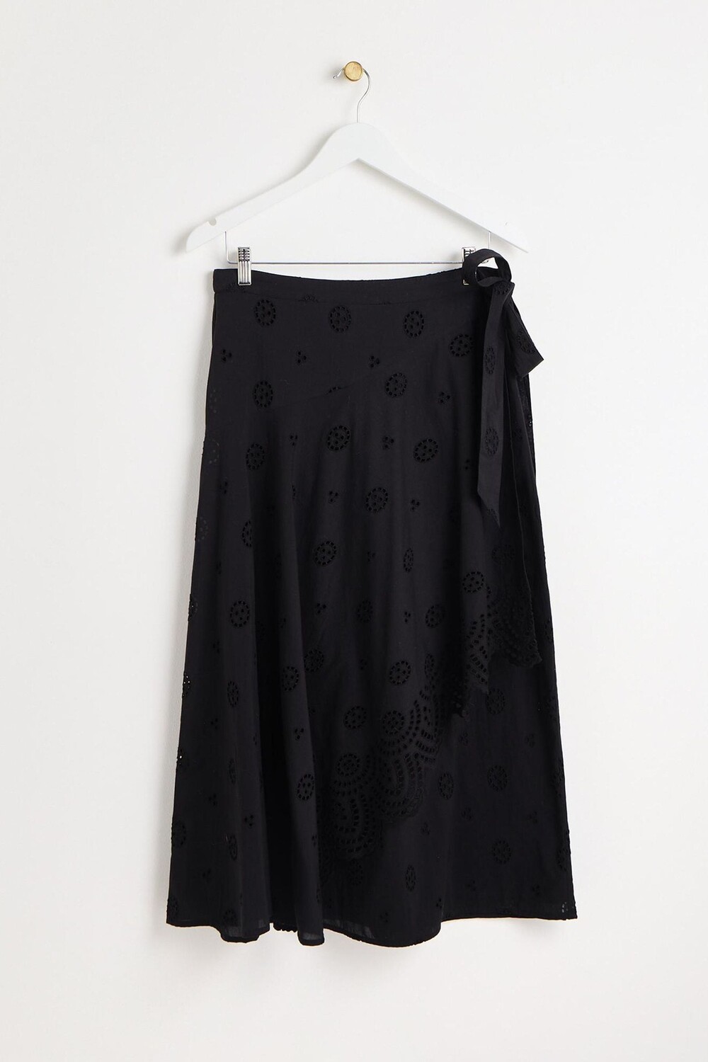 Юбка средней длины с вышивкой бродери Oliver Bonas, черный
Юбка средней длины с вышивкой бродери Oliver Bonas, черный