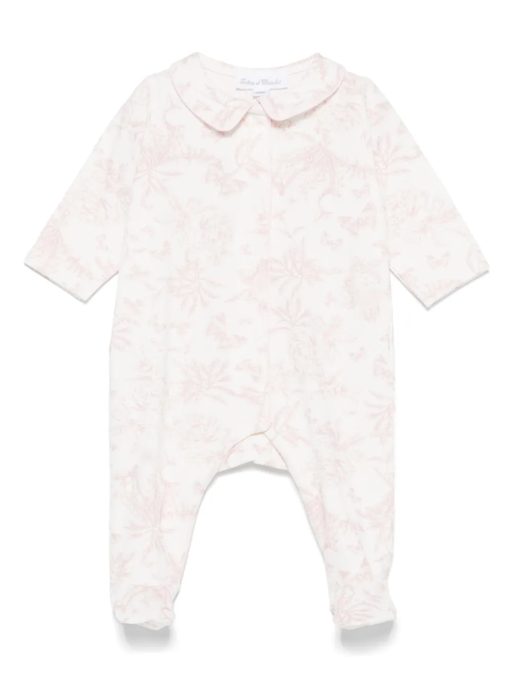 Бархатная пижама с принтом Tartine Et Chocolat, розовый
Бархатная пижама с принтом Tartine Et Chocolat, розовый