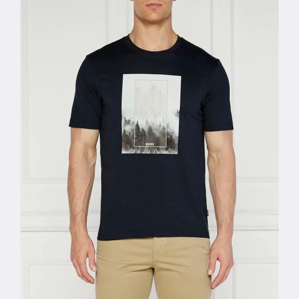 Футболка стандартного кроя Boss, синий
Футболка стандартного кроя Boss, синий