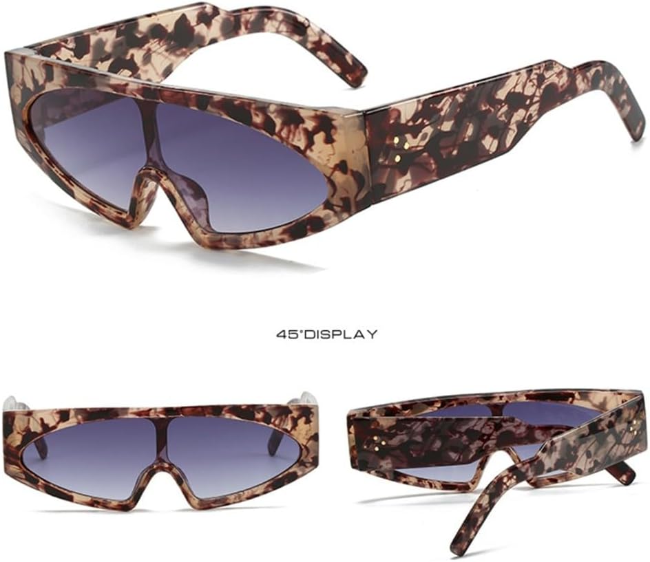 Панк-солнцезащитные очки с плоской верхней частью 2027 года для женщин и мужчин, модные цельные солнцезащитные очки, женские тренды, солнцезащитные очки-маски UV400 MTZJH, Flower Gray
Панк-солнцезащитные очки с плоской верхней частью 2027 года для женщин и мужчин, модные цельные солнцезащитные очки, женские тренды, солнцезащитные очки-маски UV400 MTZJH, Flower Gray