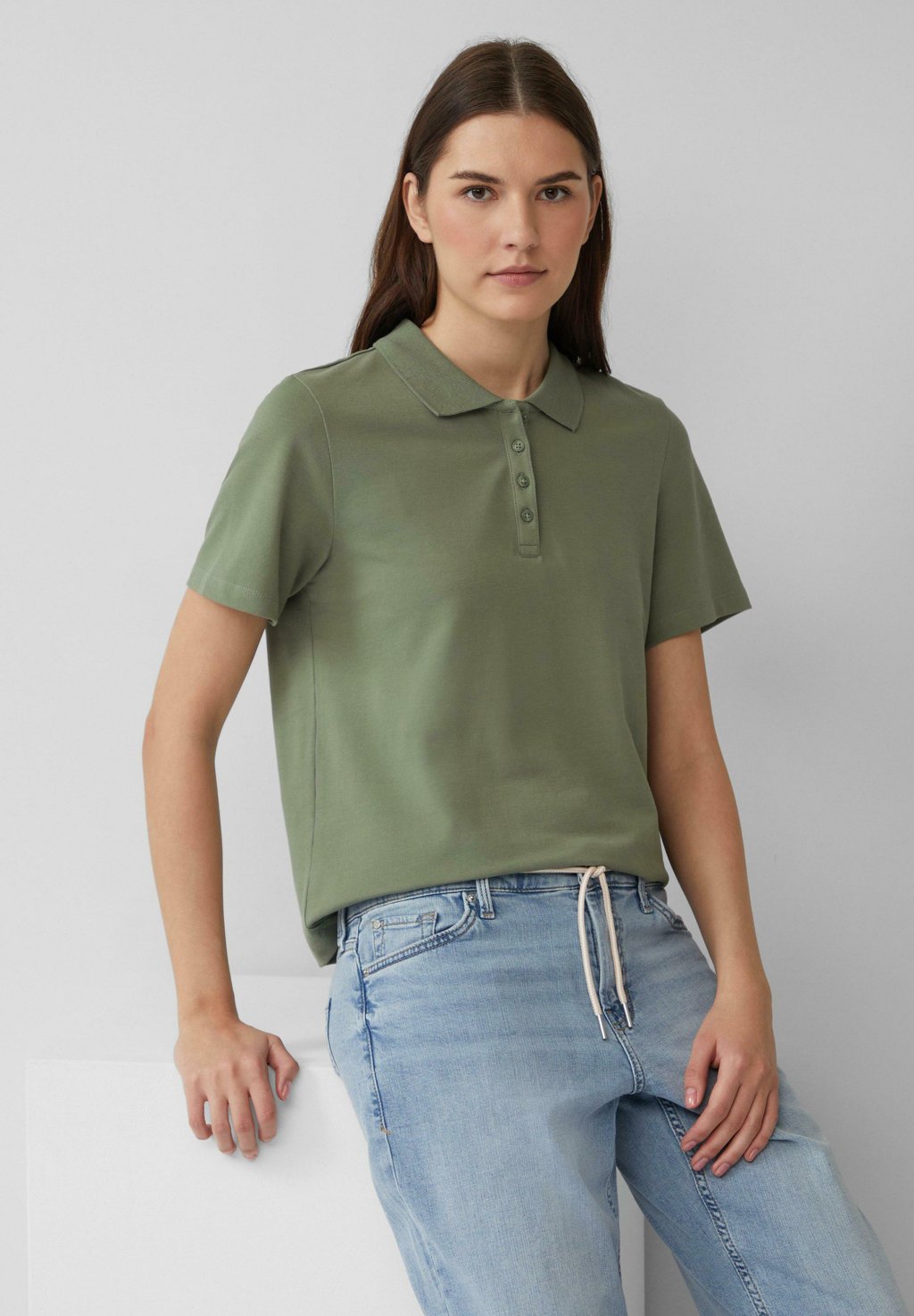 Рубашка поло s.Oliver, зеленый
Рубашка поло s.Oliver, зеленый