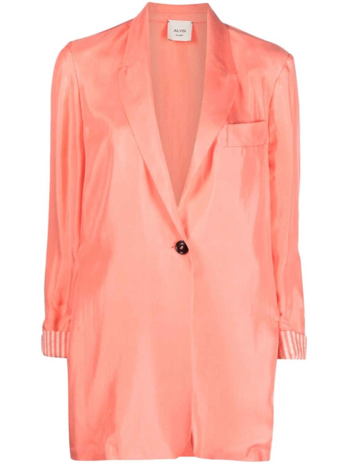 Шелковый блейзер Alysi, оранжевый
Шелковый блейзер Alysi, оранжевый
