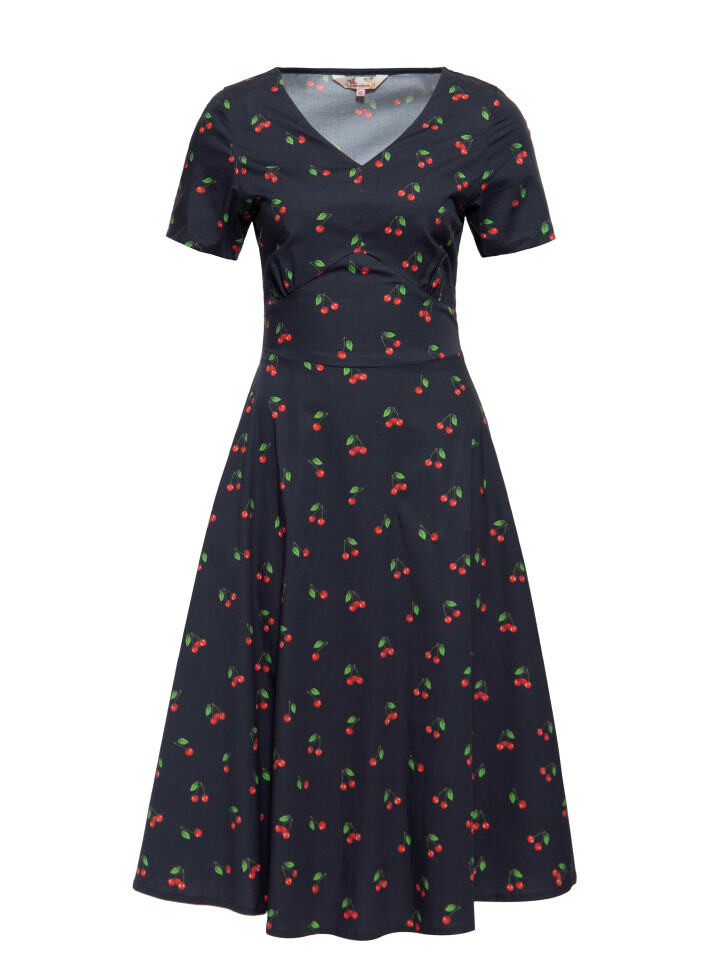 Длинное платье Queen Kerosin Swing Cherry, черный
Длинное платье Queen Kerosin Swing Cherry, черный