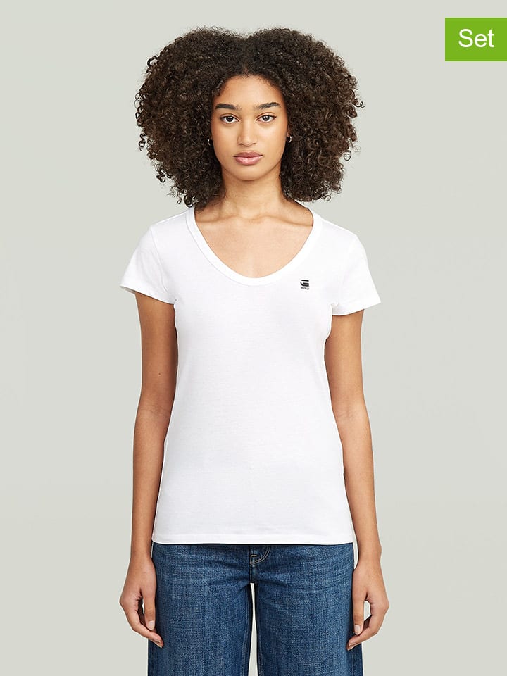 Футболка G-Star, белый/черный
Футболка G-Star, белый/черный