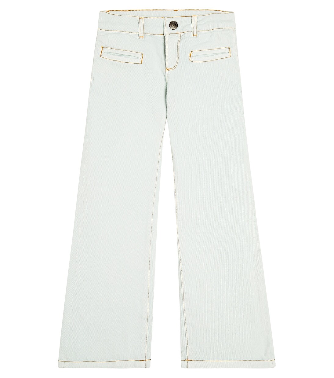 Расклешенные джинсы bestie со средней посадкой Bonpoint, синий
Расклешенные джинсы bestie со средней посадкой Bonpoint, синий