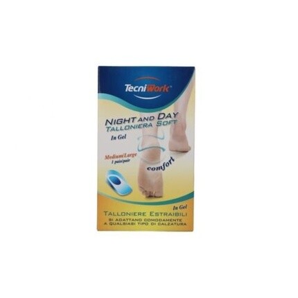 Гелевые подушечки для пяток Night & Day Tecniwork
Гелевые подушечки для пяток Night & Day Tecniwork
