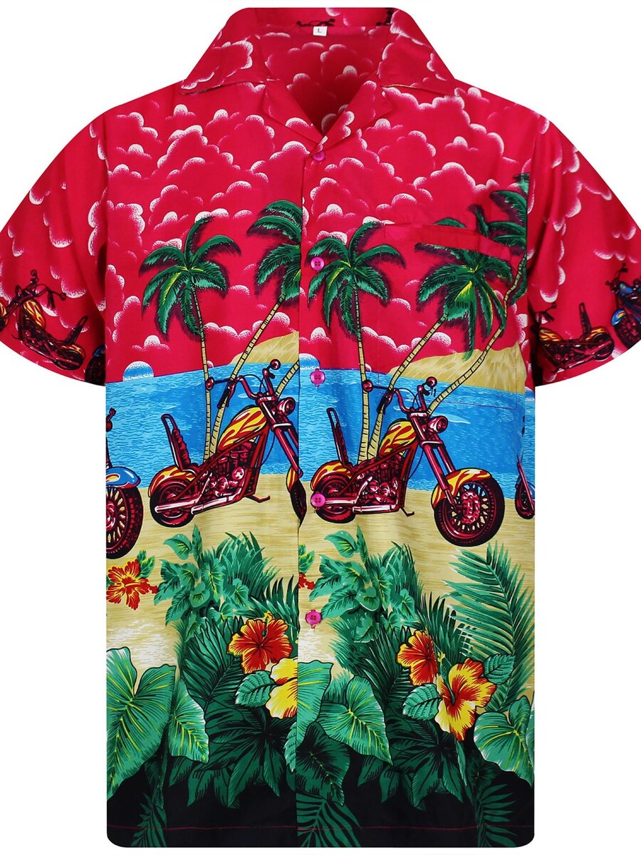 Рубашка King Kameha Bike, розовый
Рубашка King Kameha Bike, розовый