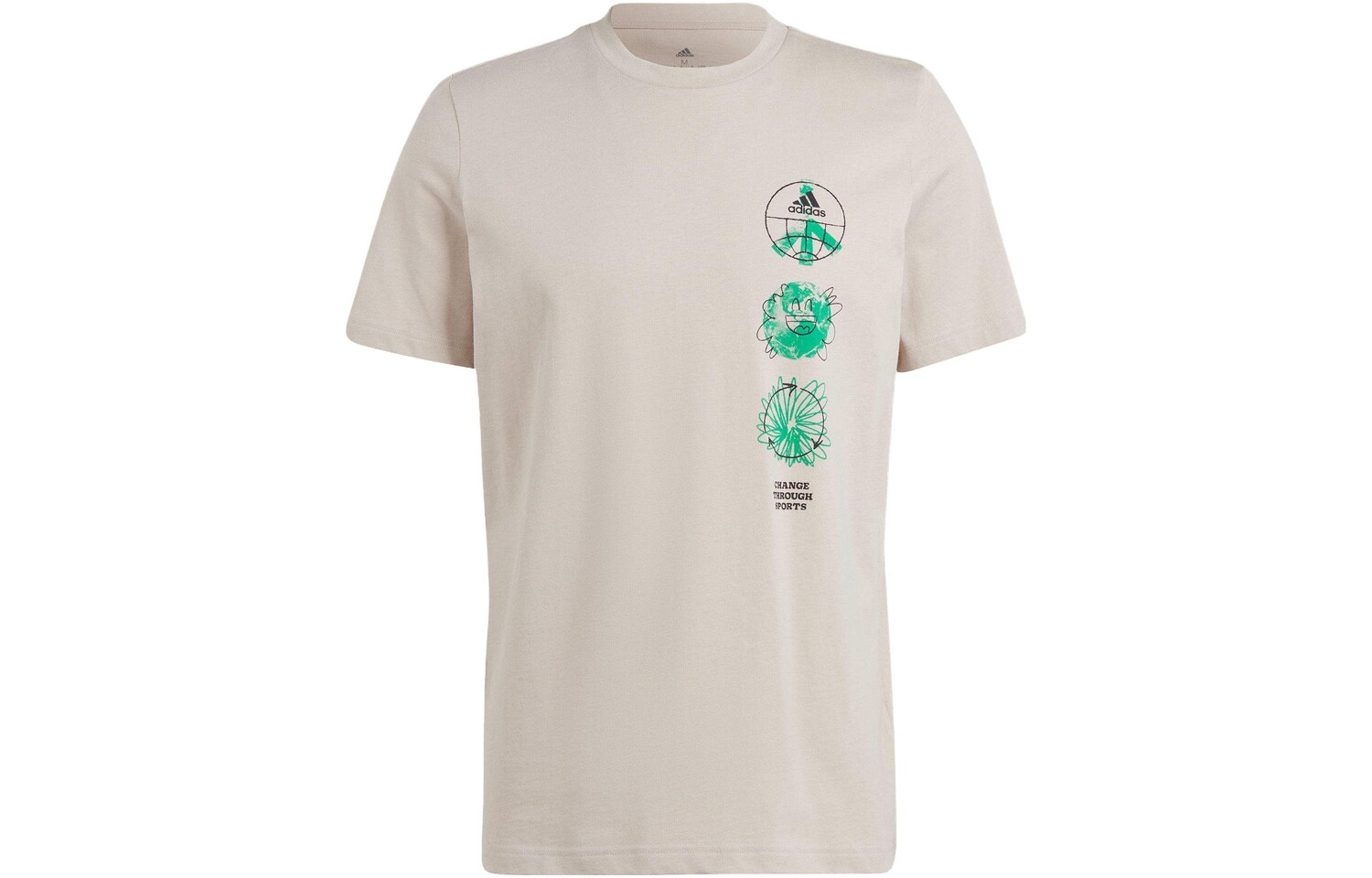 Adidas Мужская футболка, Бежевый
Adidas Мужская футболка, Бежевый