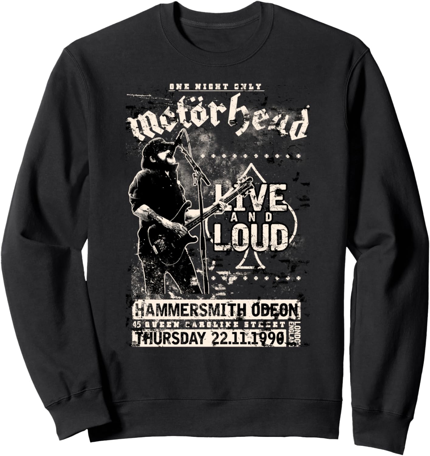 Толстовка Motrhead - 20 Years Of Power Fyler, черная (black 19-3911tcx), размер S Motorhead Official
Толстовка Motrhead - 20 Years Of Power Fyler, черная (black 19-3911tcx), размер S Motorhead Official