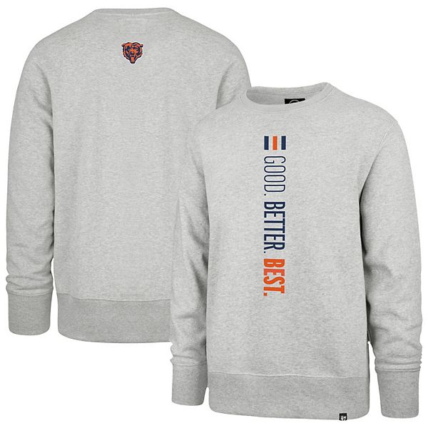 Мужской свитшот '47 heather gray chicago bears good better best franklin 47 Brand
Мужской свитшот '47 heather gray chicago bears good better best franklin 47 Brand
