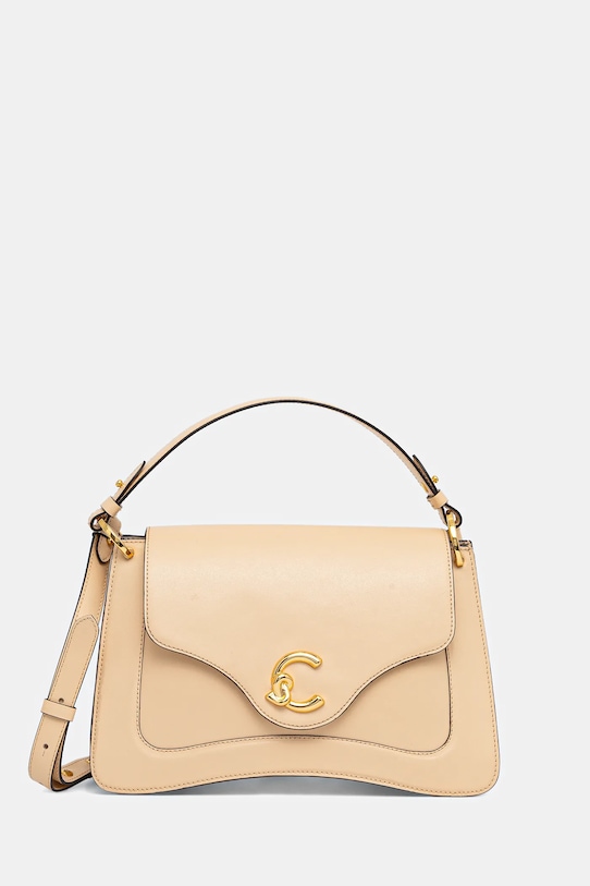 Кожаная сумка Coccinelle, бежевый
Кожаная сумка Coccinelle, бежевый