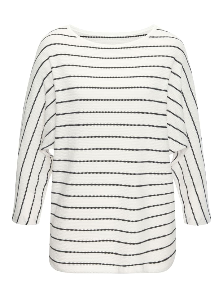 Рубашка с рукавом 3/4 белого и черного цветов Vivance
Рубашка с рукавом 3/4 белого и черного цветов Vivance