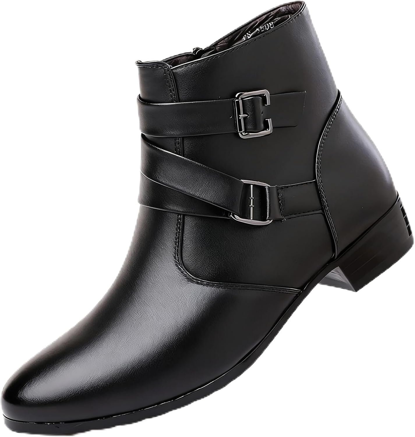 Мужские кожаные челси с массивным каблуком, модный заостренный носок, боковая молния, челси-бутинки, классический ремешок с пряжкой, высокие каблуки, высокие стильные формальные ботильоны Enoegmsd, черный
Мужские кожаные челси с массивным каблуком, модный заостренный носок, боковая молния, челси-бутинки, классический ремешок с пряжкой, высокие каблуки, высокие стильные формальные ботильоны Enoegmsd, черный