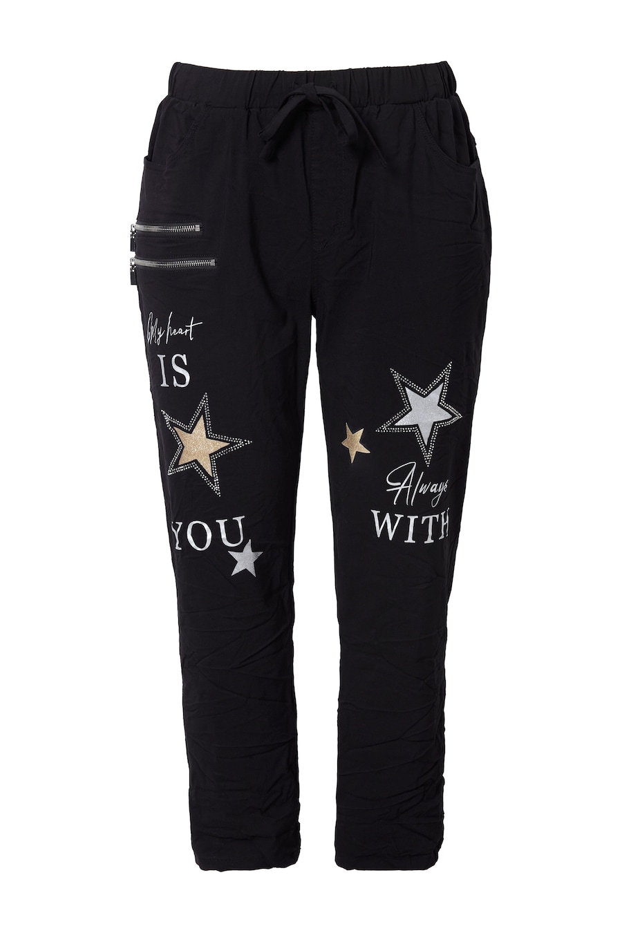 Обычные брюки Angel of Style, черный
Обычные брюки Angel of Style, черный