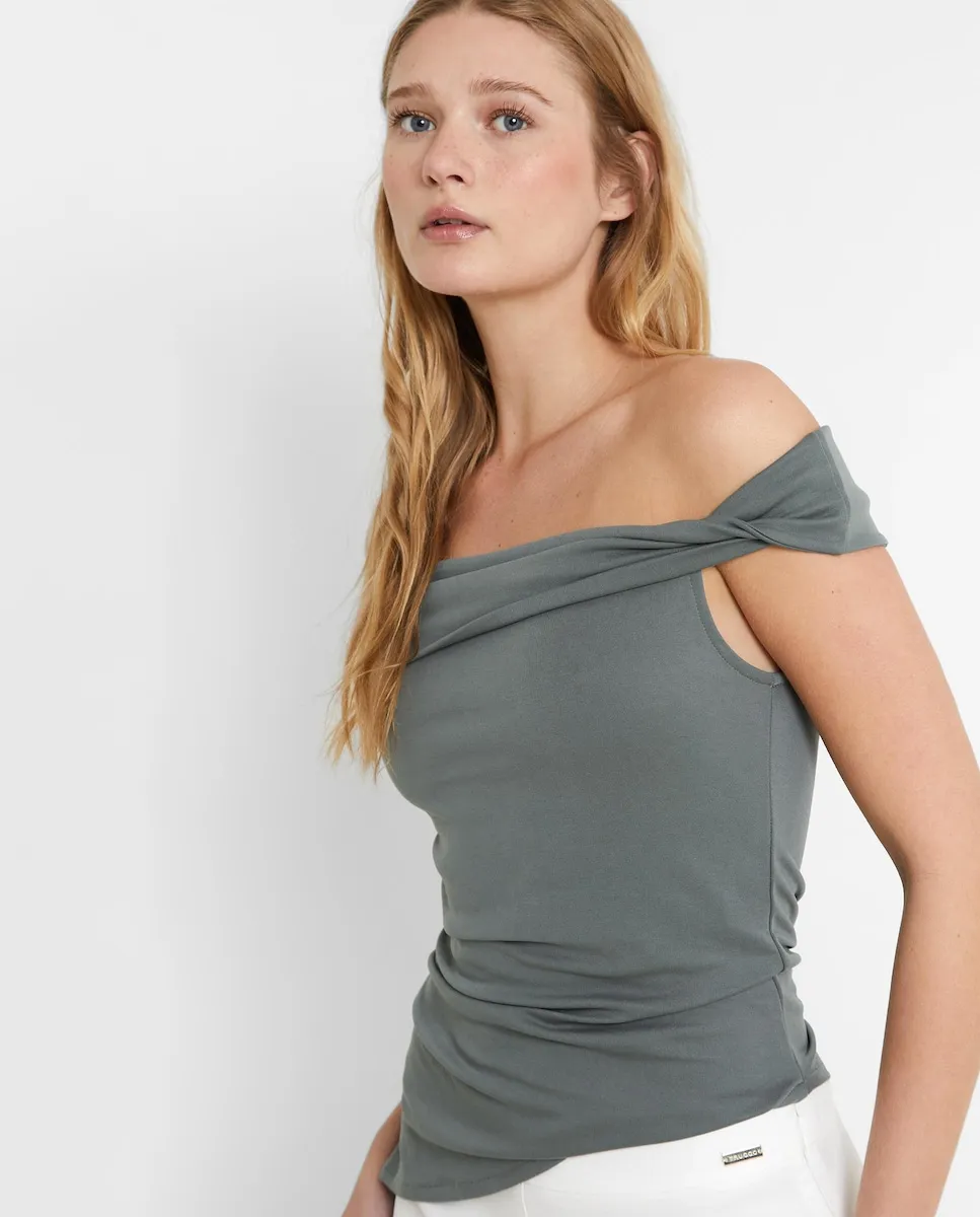 Женский трикотажный топ Trucco, темно-серый
Женский трикотажный топ Trucco, темно-серый