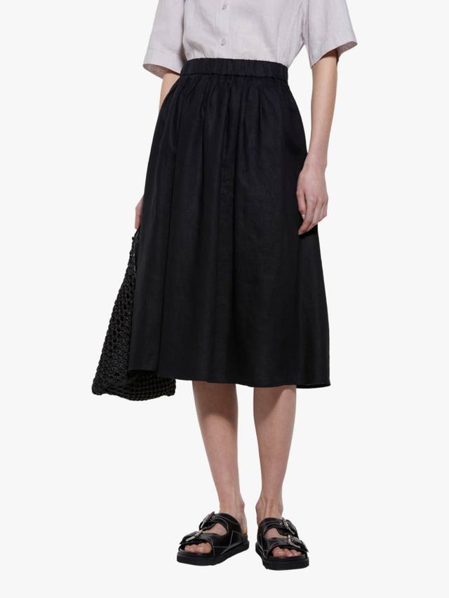 Юбка миди из льна фасона а-лайн SISLEY
Юбка миди из льна фасона а-лайн SISLEY