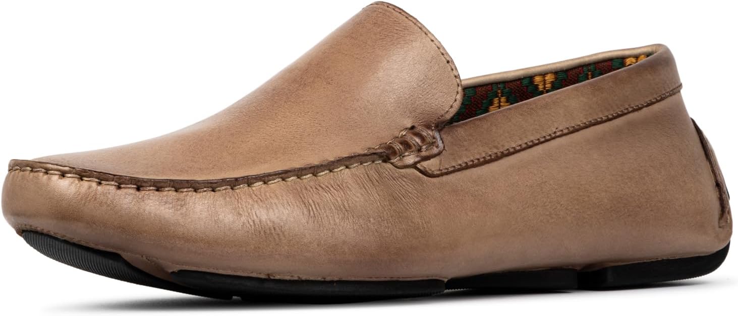 Мужские лоферы Donald J Pliner Vik из состаренной телячьей кожи в стиле вождения, Sand
Мужские лоферы Donald J Pliner Vik из состаренной телячьей кожи в стиле вождения, Sand