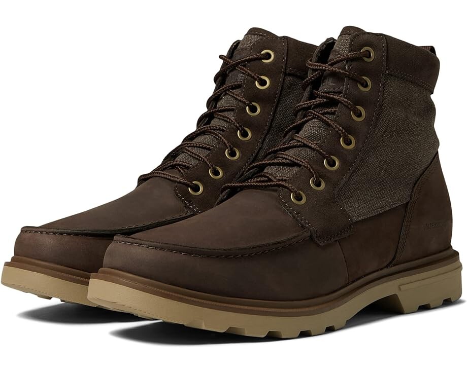 Ботинки SOREL Carson Moc Waterproof, цвет Blackened Brown/Khaki II, Черный, Ботинки SOREL Carson Moc Waterproof, цвет Blackened Brown/Khaki II
Ботинки SOREL Carson Moc Waterproof, цвет Blackened Brown/Khaki II, Черный, Ботинки SOREL Carson Moc Waterproof, цвет Blackened Brown/Khaki II