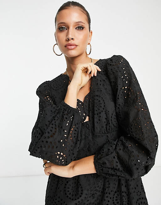 Черное платье макси с пуговицами и фестонами ASOS DESIGN, Черный, Черное платье макси с пуговицами и фестонами ASOS DESIGN
Черное платье макси с пуговицами и фестонами ASOS DESIGN, Черный, Черное платье макси с пуговицами и фестонами ASOS DESIGN