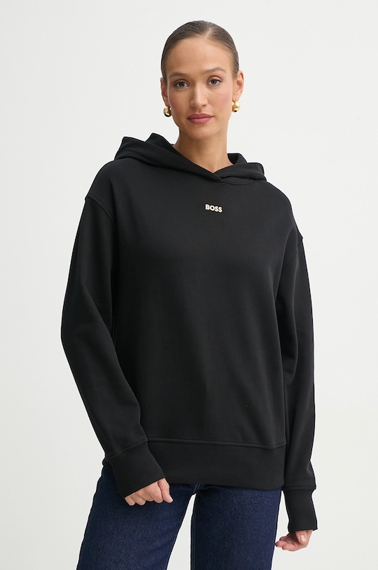 Хлопковая толстовка Boss Orange, черный
Хлопковая толстовка Boss Orange, черный