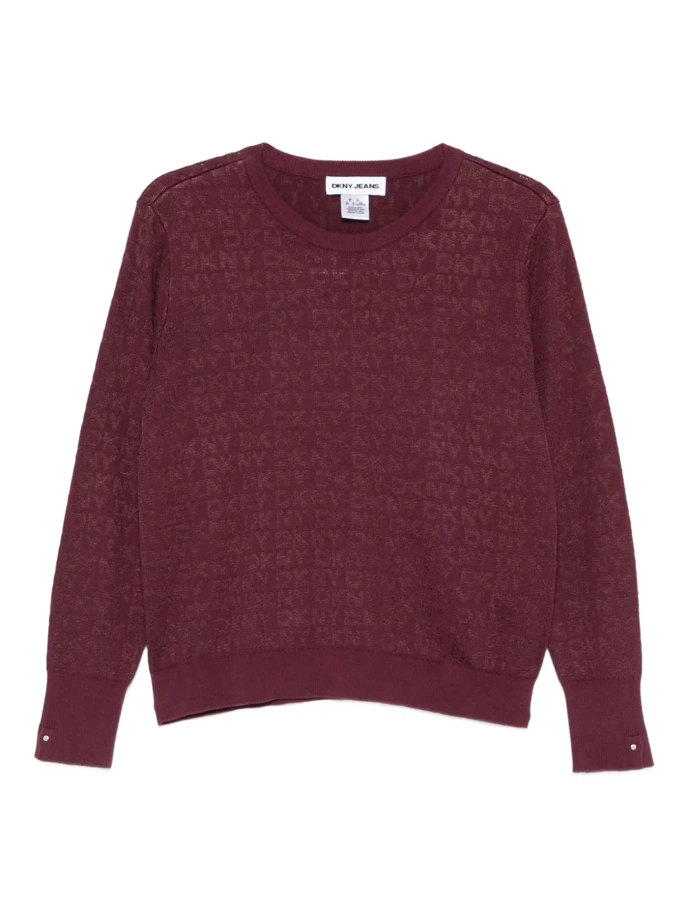 Джемпер с круглым вырезом и длинными рукавами Dkny, фиолетовый
Джемпер с круглым вырезом и длинными рукавами Dkny, фиолетовый