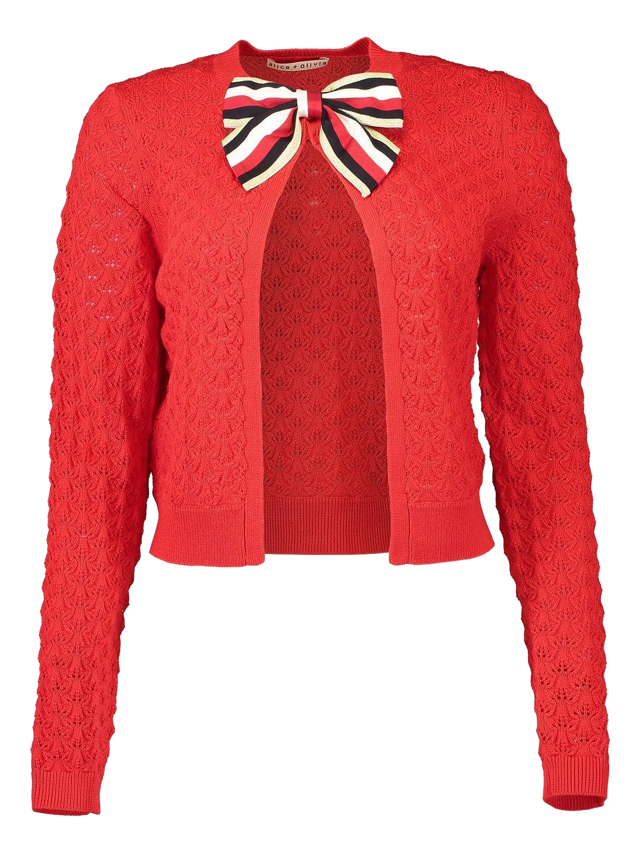 Кардиган без застежки Alice + Olivia, красный
Кардиган без застежки Alice + Olivia, красный