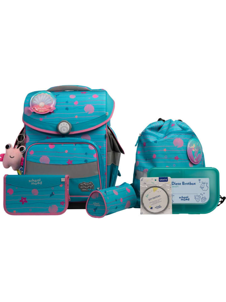 SCHOOL-MOOD Набор из 7 школьных сумок Timeless Pro Lilly Mermaid светло-голубого цвета
SCHOOL-MOOD Набор из 7 школьных сумок Timeless Pro Lilly Mermaid светло-голубого цвета