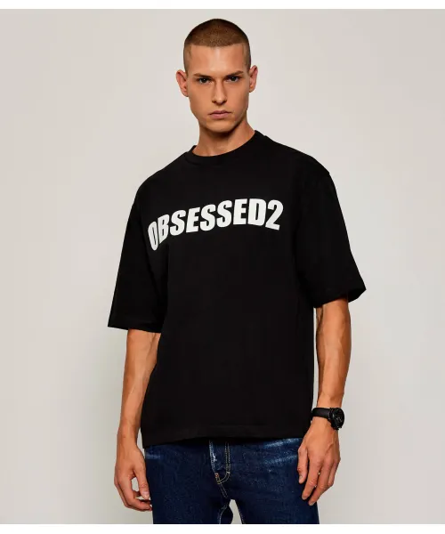 Футболка одержимая2 Loose fit Dsquared2, черный
Футболка одержимая2 Loose fit Dsquared2, черный