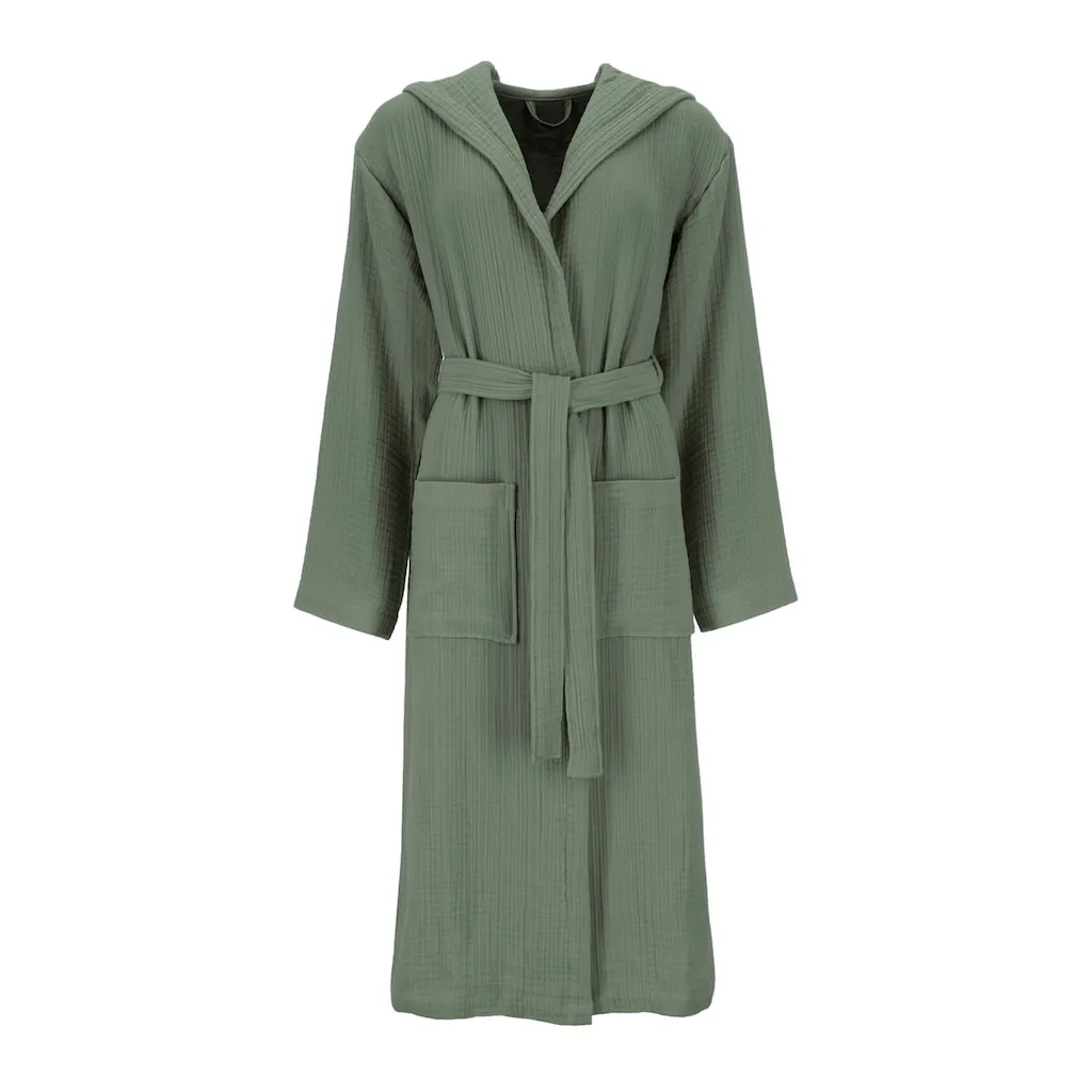 Халат Silent, идеален для сауны и спа, гостиничный халат, утренний халат 1 шт., муслин Vossen, Detox green
Халат Silent, идеален для сауны и спа, гостиничный халат, утренний халат 1 шт., муслин Vossen, Detox green