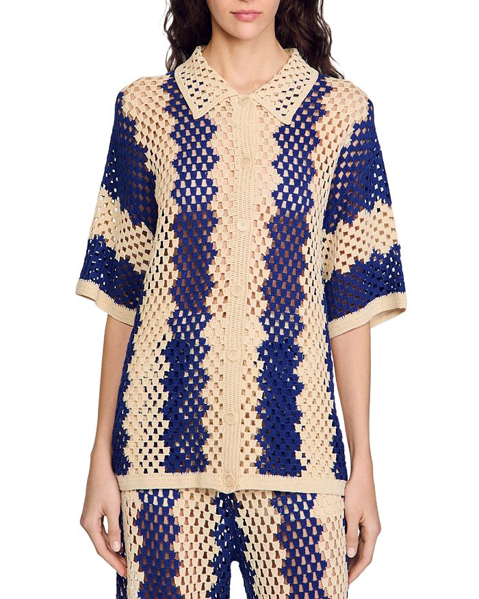 Кардиган с воротником Palmas Sandro, мультиколор
Кардиган с воротником Palmas Sandro, мультиколор