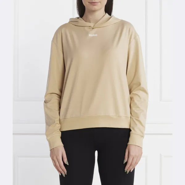 Толстовка прямого кроя в стиле шафл Hugo, бежевый
Толстовка прямого кроя в стиле шафл Hugo, бежевый
