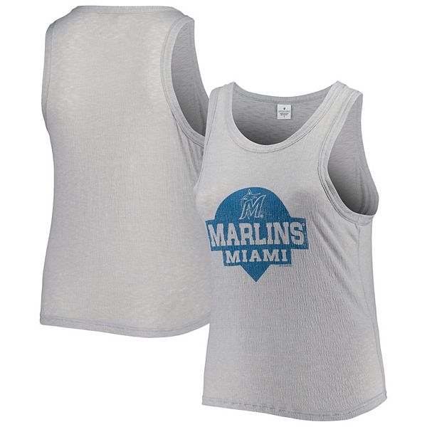 Женская серая футболка-майка Miami Marlins plus size с высоким воротником Soft As A Grape, Серый, Женская серая футболка-майка Miami Marlins plus size с высоким воротником Soft As A Grape
Женская серая футболка-майка Miami Marlins plus size с высоким воротником Soft As A Grape, Серый, Женская серая футболка-майка Miami Marlins plus size с высоким воротником Soft As A Grape