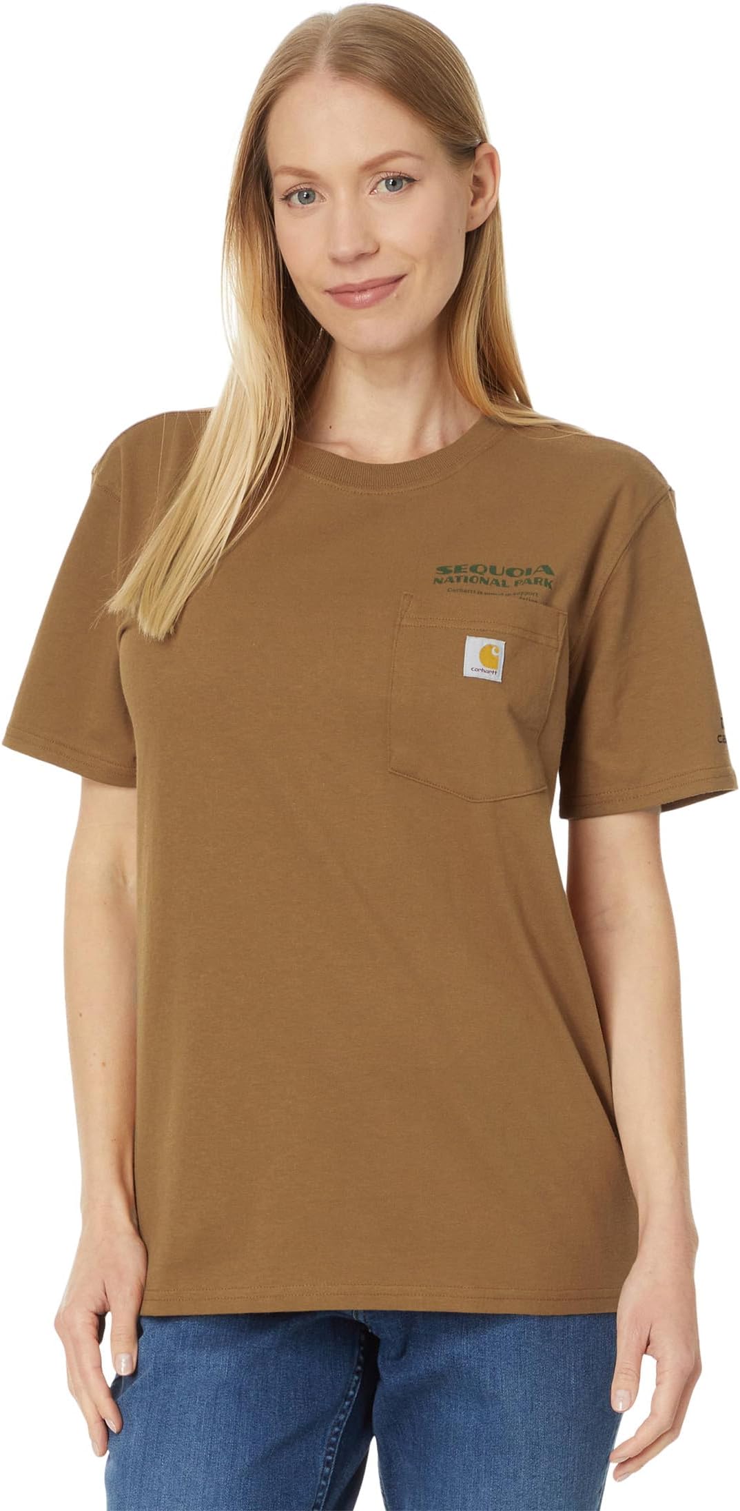 Футболка Carhartt Loose Fit Heavyweight Short Sleeve Sequoia National Park Graphic T-Shirt, цвет Carhartt Brown
Футболка Carhartt Loose Fit Heavyweight Short Sleeve Sequoia National Park Graphic T-Shirt, цвет Carhartt Brown
